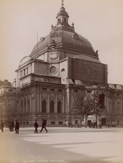 Wesleyan Central Buildings by English Photographer